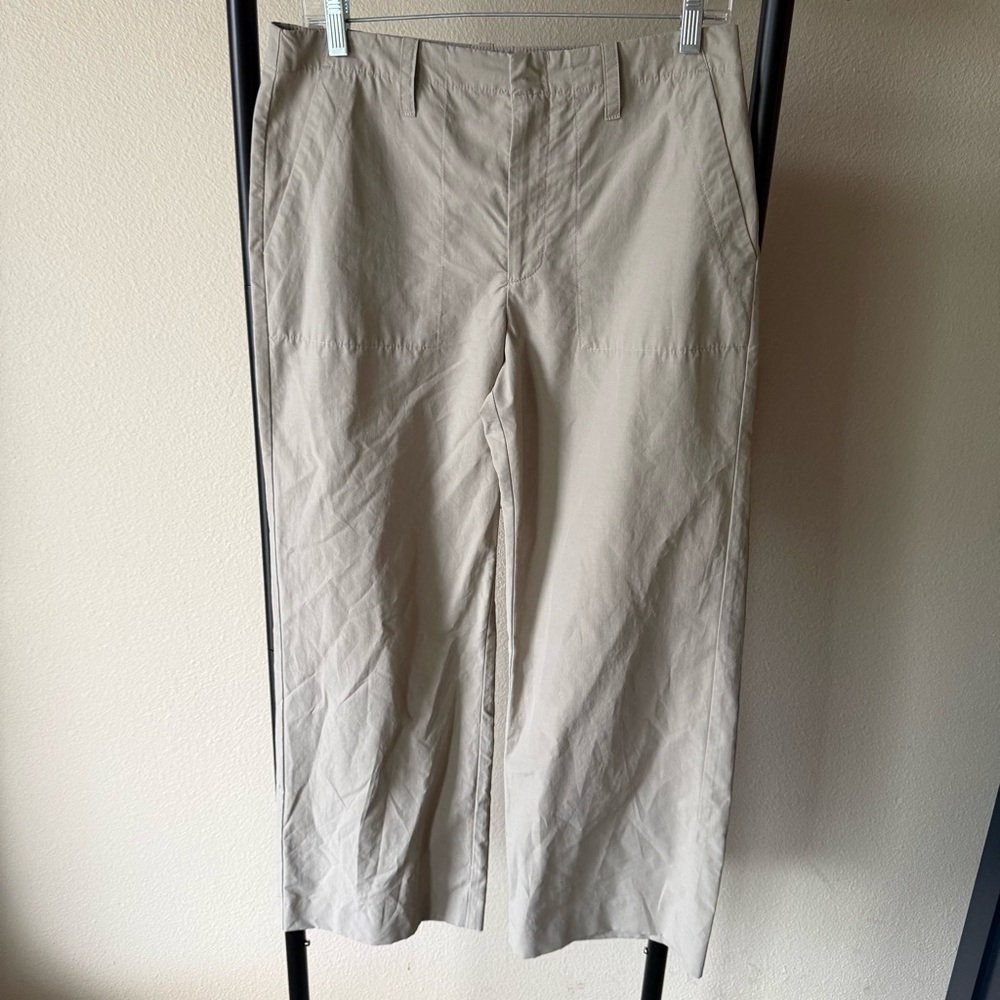 Kal Rieman Beige Women's Trousers